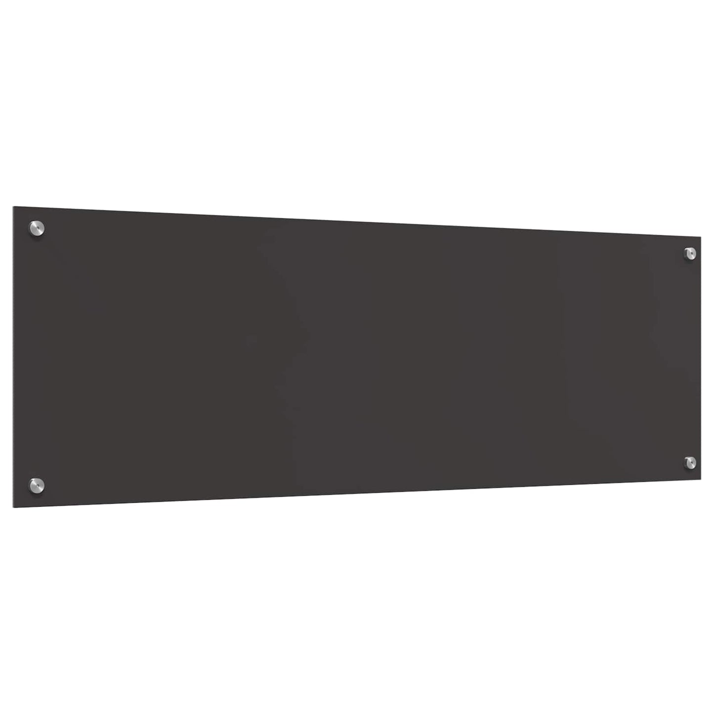 Schienale da cucina Grigio scuro 120 x 40 cm vetro temperato | homemem39