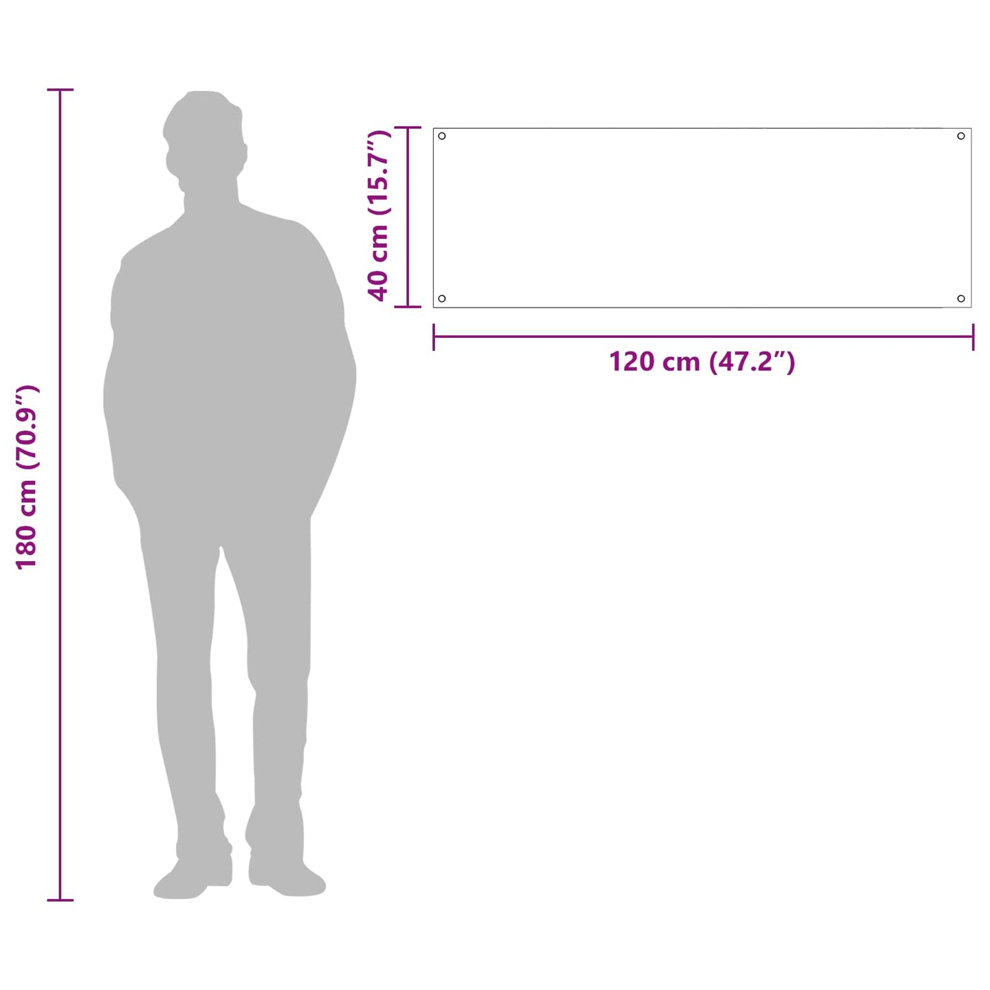 Schienale da cucina Grigio scuro 120 x 40 cm vetro temperato | homemem39