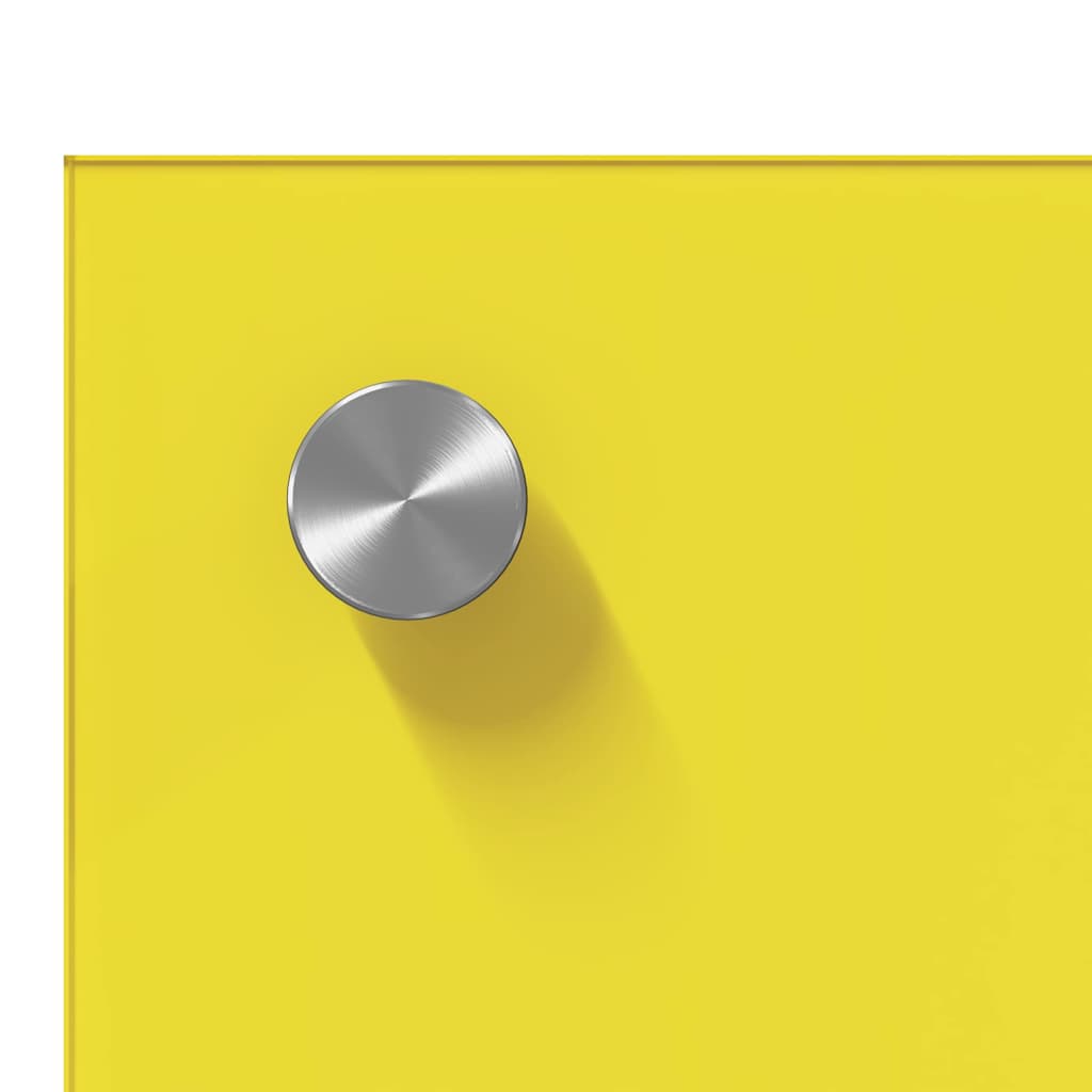 Rivestimento da Cucina Giallo 120 x 40 x 0,6 cm vetro temperato