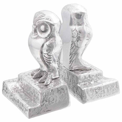 Fermalibri 2 pcs Argento 12 x 9 x 19 cm Alluminio - homemem39