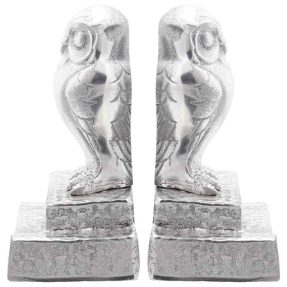 Fermalibri 2 pcs Argento 12 x 9 x 19 cm Alluminio - homemem39