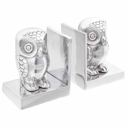 Fermalibri 2 pcs Argento 7 x 9 x 11 cm Alluminio - homemem39