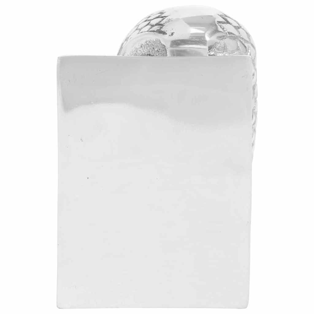 Fermalibri 2 pcs Argento 7 x 9 x 11 cm Alluminio - homemem39