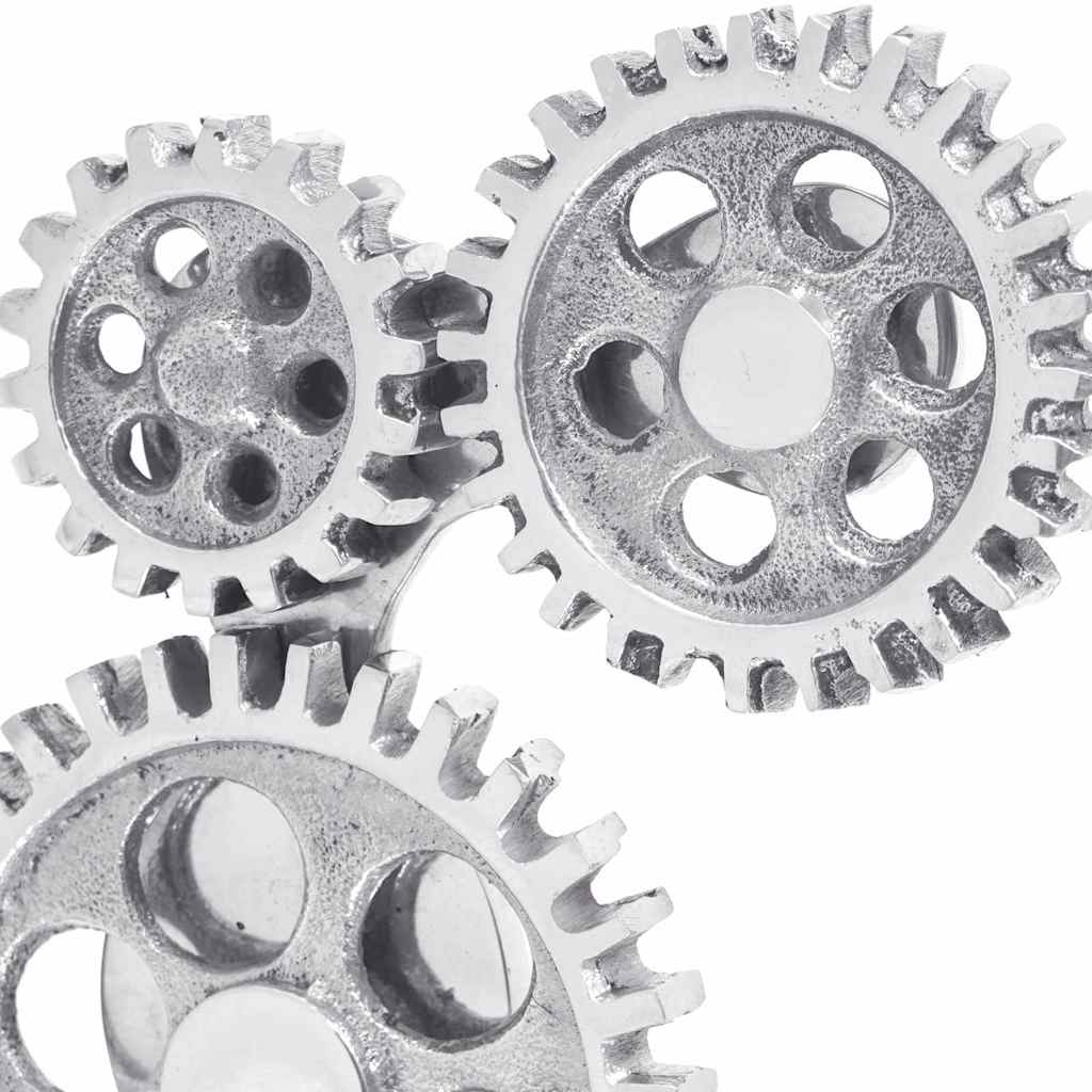 Fermalibri 2 pcs Argento 10 x 10 x 22 cm Alluminio - homemem39