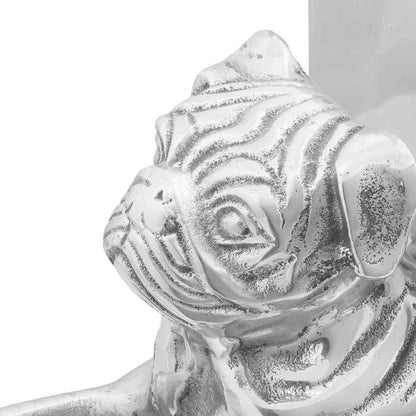 Fermalibri 2 pcs Argento 12 x 15 x 18 cm Alluminio - homemem39