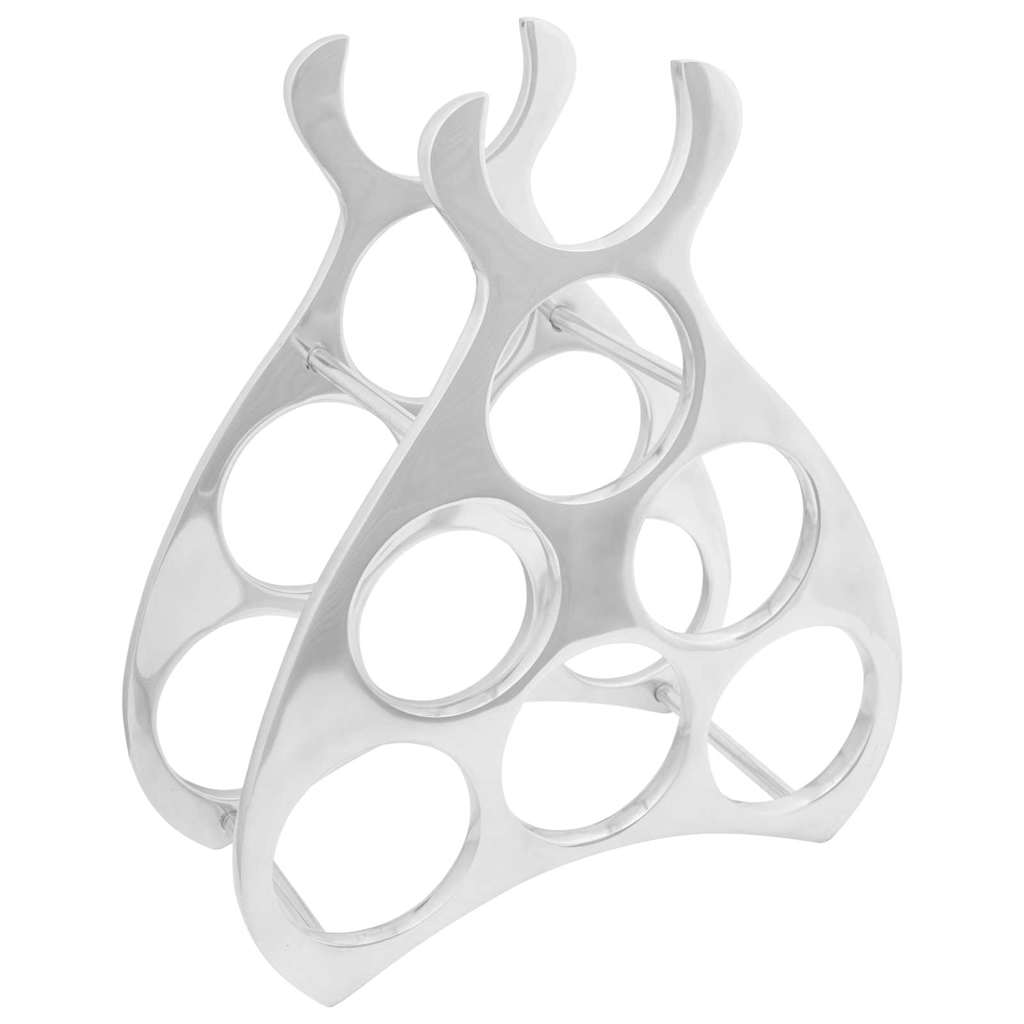 Portabottiglie Argento 38 x 33 x 13 cm Alluminio - homemem39