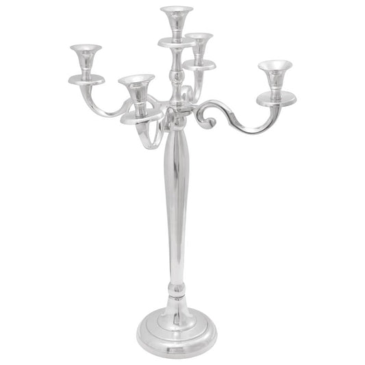 Candelabro Argento 39 x 39 x 60 cm Alluminio