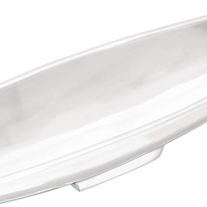 Cesto di frutta Argento 53 x 9 x 10 cm Alluminio | homemem39