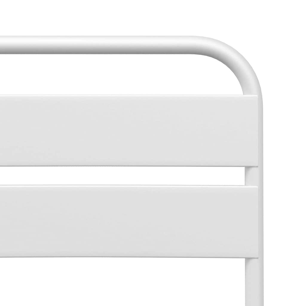 Sedia Pieghevole da Giardino 2 pcs Bianco 42 x 52 x 82cm