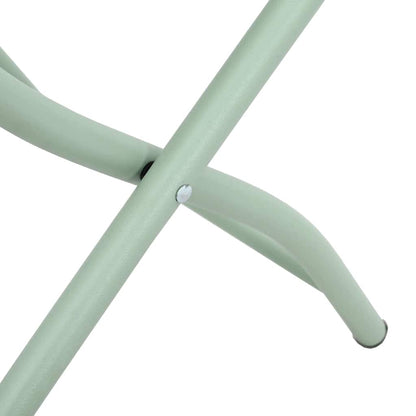 Sedia Pieghevole da Giardino 2 pcs Menta Leggera 42 x 52 x 82cm