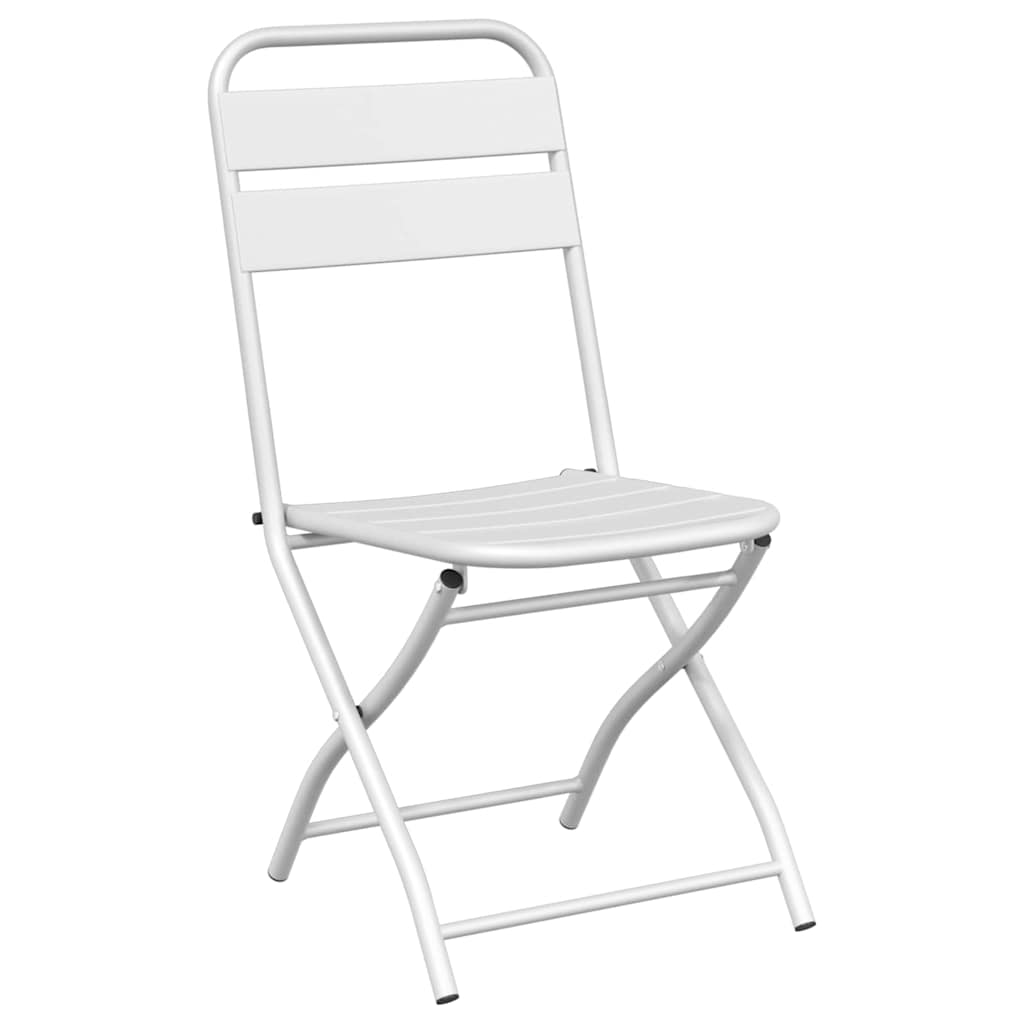 Set bistrot 3 pcs Bianco Acciaio - homemem39