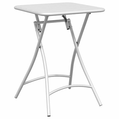 Set bistrot 3 pcs Bianco Acciaio - homemem39