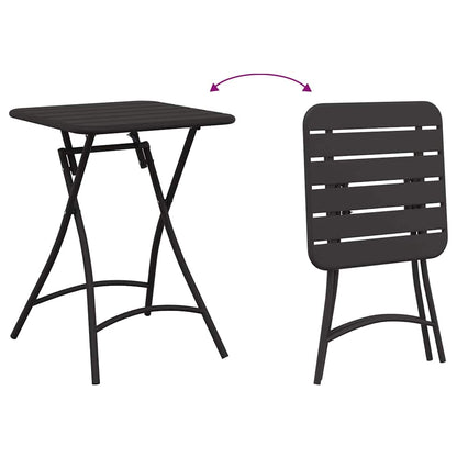 Set bistrot 3 pcs Antracite Acciaio - homemem39