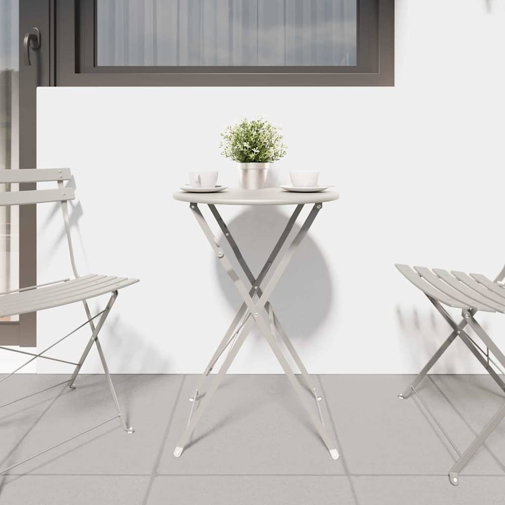 Tavolo da bistrot Beige Ø 50 x 71 cm
