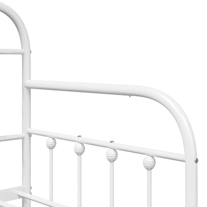 Struttura per letto di giorno Bianco 75 x 190 cm | homemem39