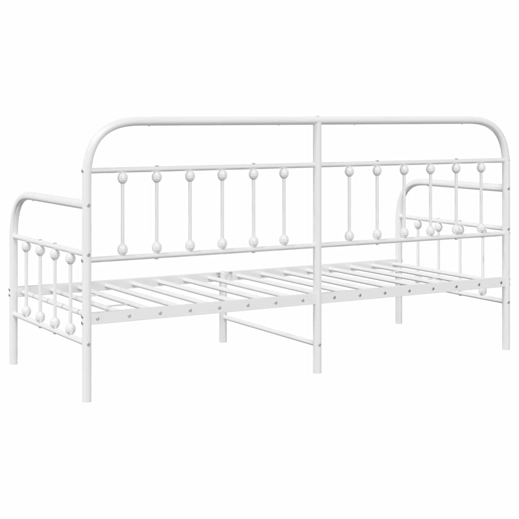 Struttura per letto di giorno Bianco 75 x 190 cm | homemem39