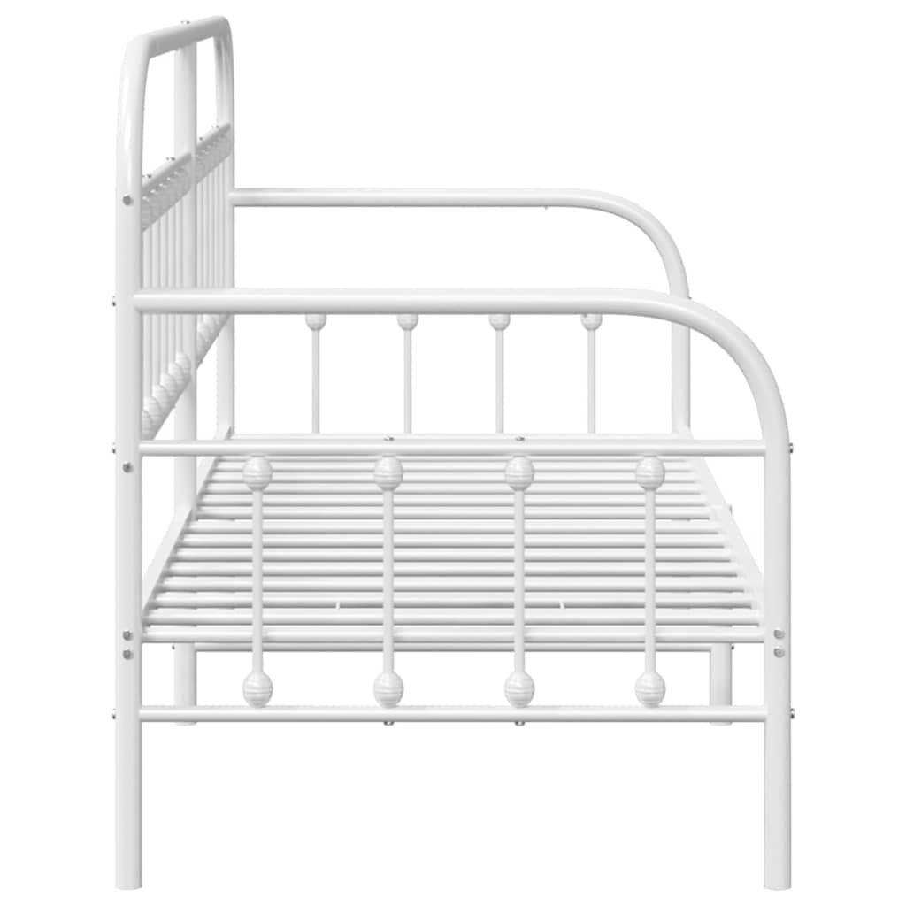 Struttura per letto di giorno Bianco 75 x 190 cm | homemem39