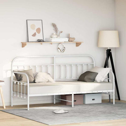 Struttura per letto di giorno Bianco 80 x 200 cm