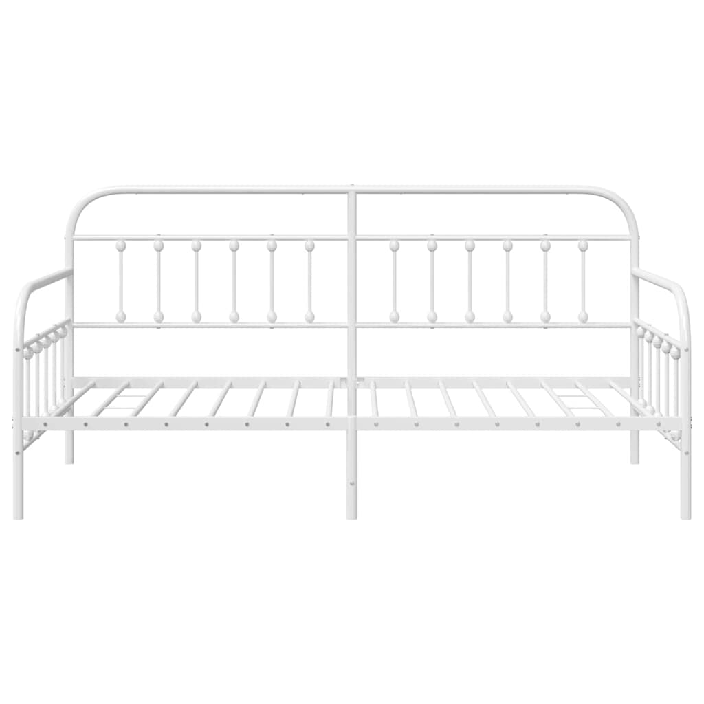 Struttura per letto di giorno Bianco 100 x 200 cm | homemem39