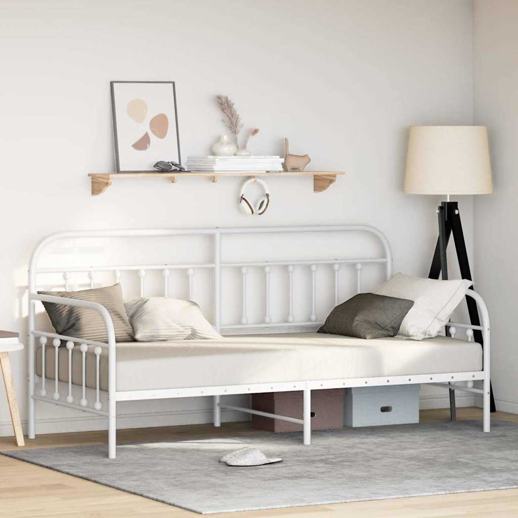 Struttura per letto di giorno Bianco 107 x 203 cm | homemem39