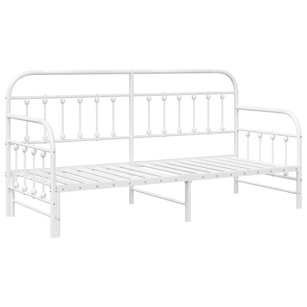 Struttura per letto di giorno Bianco 75 x 190 cm | homemem39