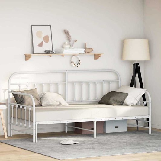 Struttura per letto di giorno Bianco 90 x 190 cm | homemem39