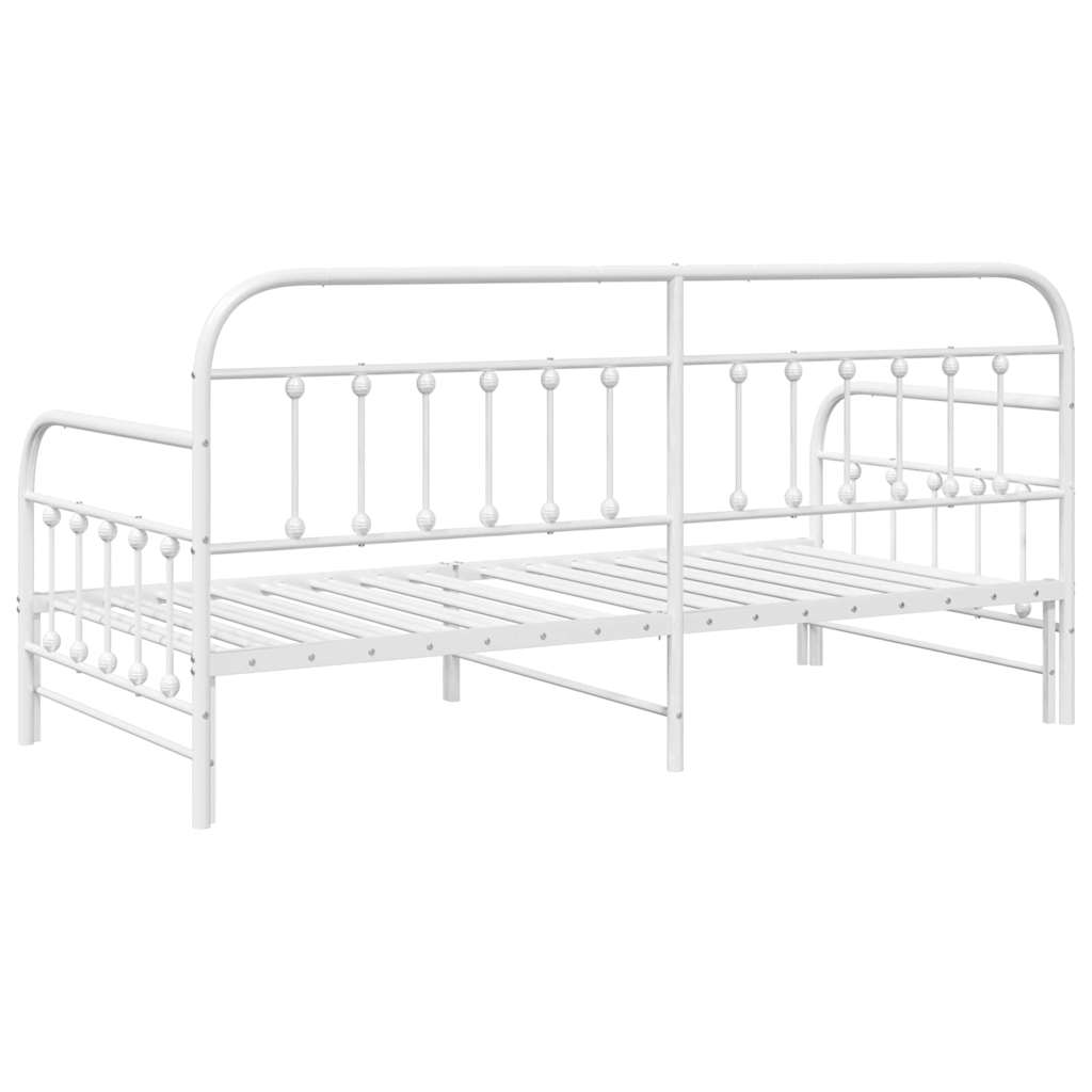 Struttura per letto di giorno Bianco 90 x 190 cm | homemem39
