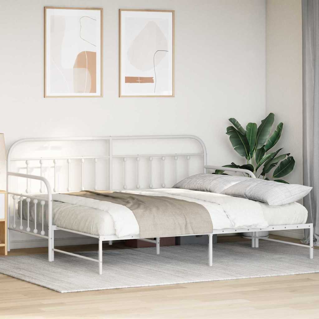 Struttura per letto di giorno Bianco 90 x 200 cm | homemem39