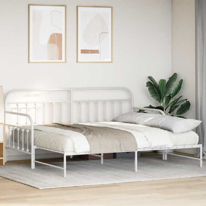 Struttura per letto di giorno Bianco 90 x 200 cm | homemem39
