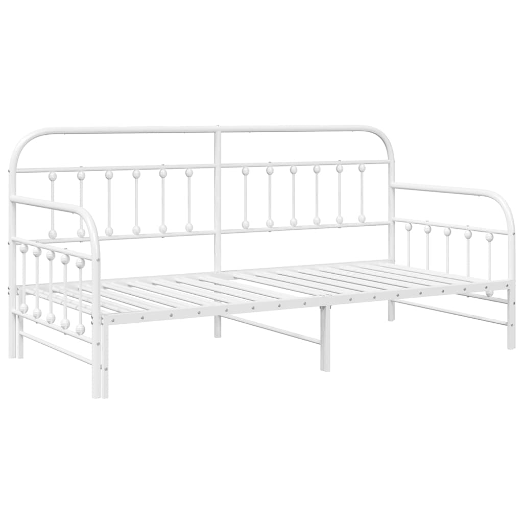Struttura per letto di giorno Bianco 90 x 200 cm | homemem39