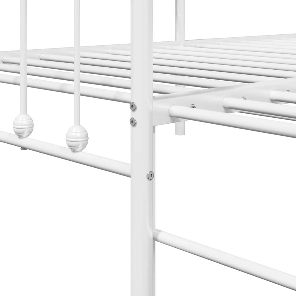 Struttura per letto di giorno Bianco 100 x 190 cm | homemem39