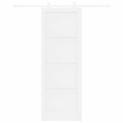 Porta scorrevole ORKDAL Bianco 83 x 232 cm Pino massello