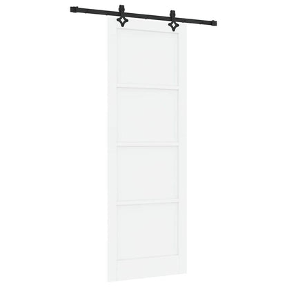 Porta scorrevole ORKDAL Bianco 83 x 232 cm Pino massello