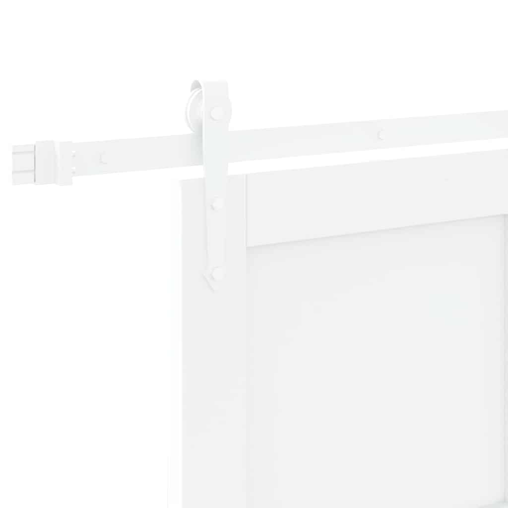 Porta scorrevole ORKDAL Bianco 93 x 211 cm Pino massello