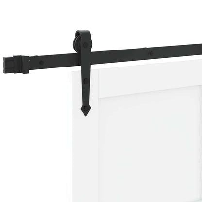 Porta scorrevole ORKDAL Bianco 83 x 232 cm Pino massello