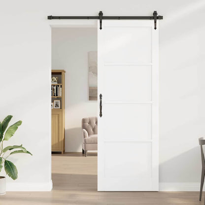 Porta scorrevole ORKDAL Bianco 83 x 232 cm Pino massello