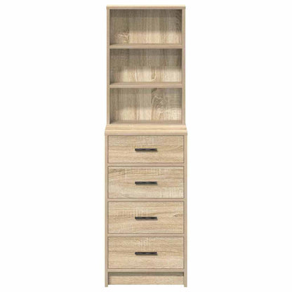 Credenza rovere sonoma 40 x 41 x 135 cm Legno multistrato