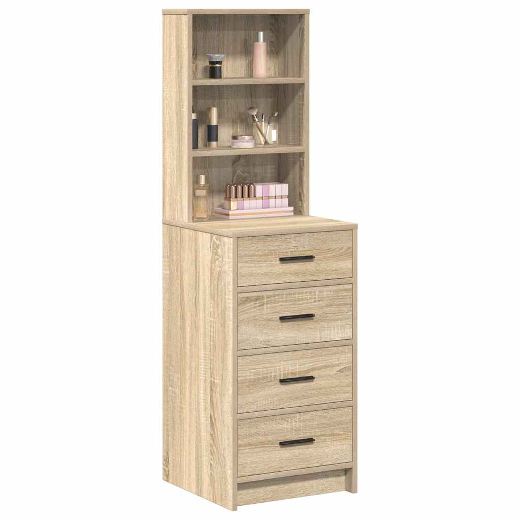 Credenza rovere sonoma 40 x 41 x 135 cm Legno multistrato