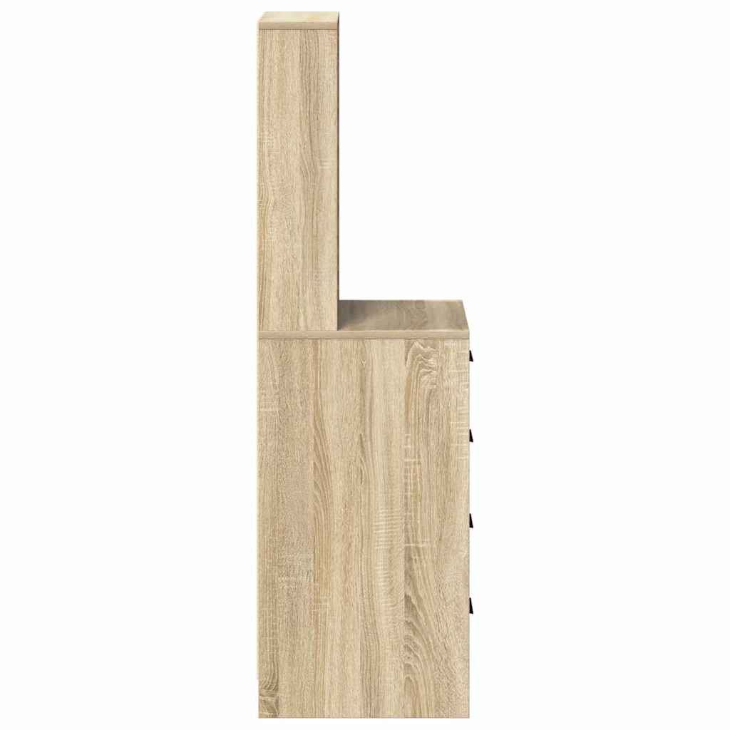 Credenza rovere sonoma 40 x 41 x 135 cm Legno multistrato