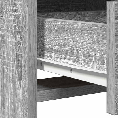 Credenza Grigio sonoma 40 x 41 x 135 cm Legno multistrato