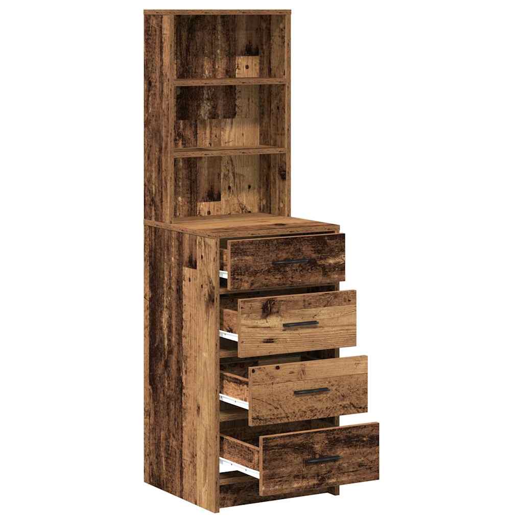 Credenza Legno vecchio 40 x 41 x 135 cm Legno multistrato