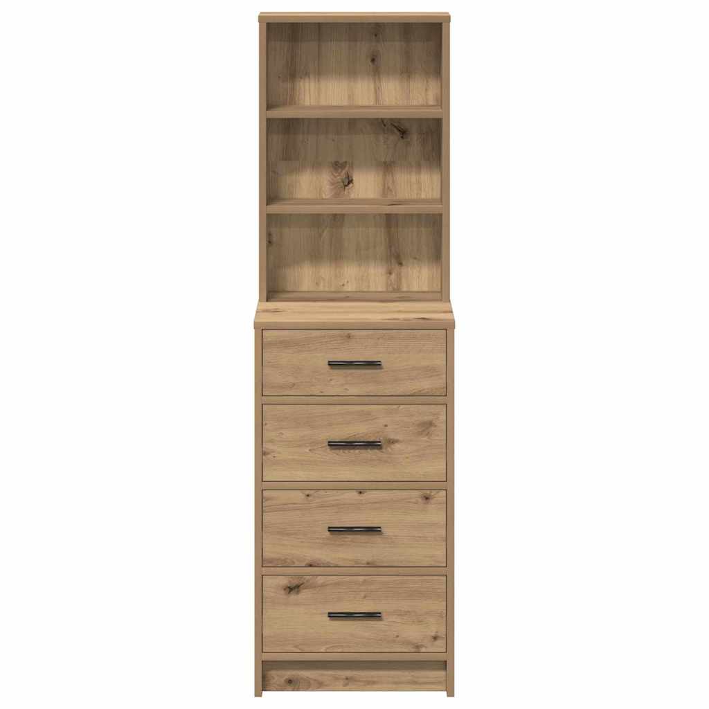 Credenza rovere artigianale 40 x 41 x 135 cm Legno multistrato