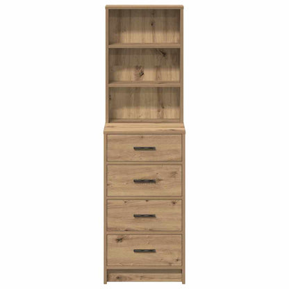 Credenza rovere artigianale 40 x 41 x 135 cm Legno multistrato