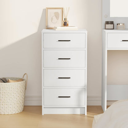 Credenza con cassetto Bianco 40 x 41 x 75 cm Legno multistrato