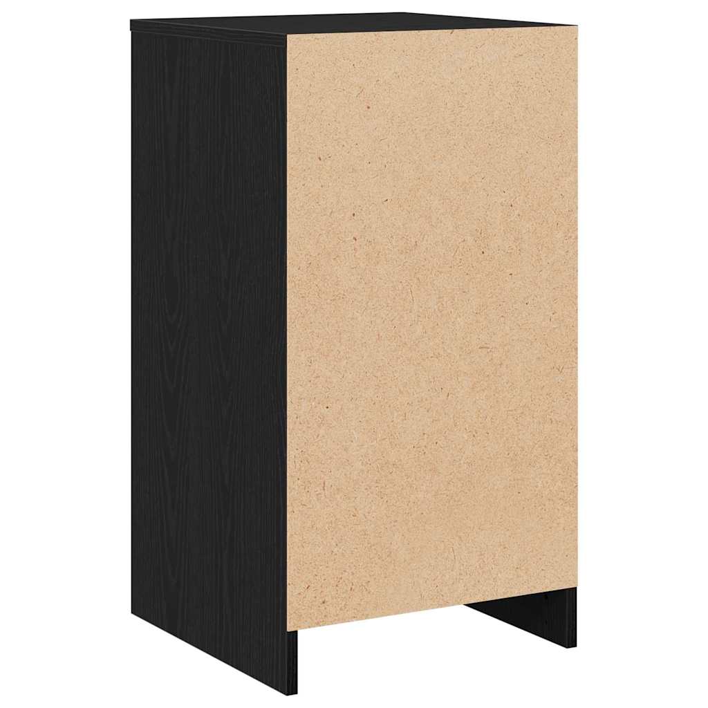 Credenza Rovere nero 40 x 41 x 75 cm Legno multistrato