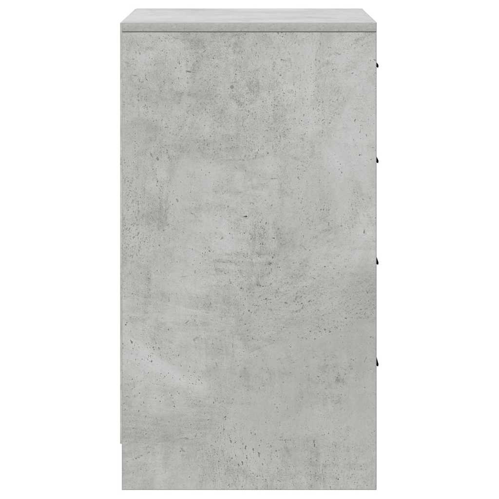 Credenza Grigio cemento 40 x 41 x 75 cm Legno multistrato