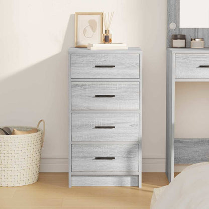 Credenza Grigio sonoma 40 x 41 x 75 cm Legno multistrato