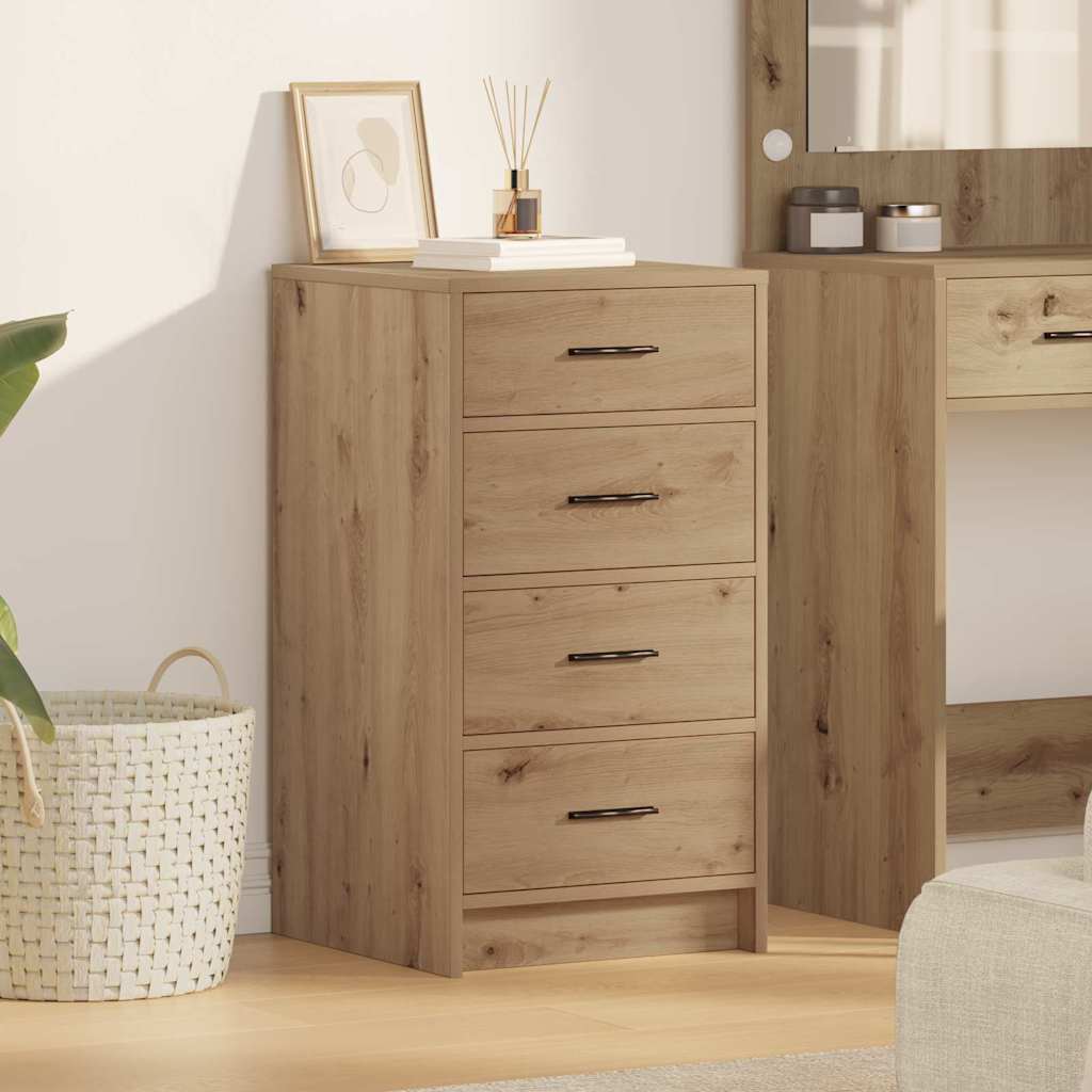 Credenza rovere artigianale 40 x 41 x 75 cm Legno multistrato