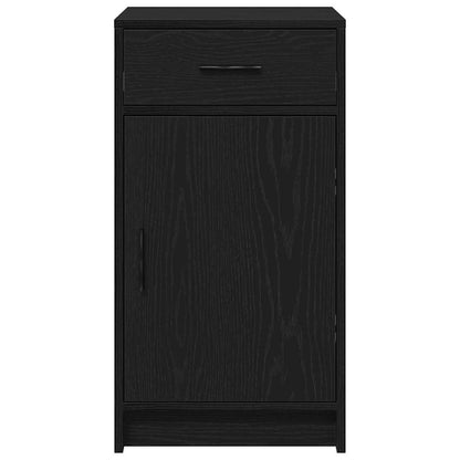 Credenza Rovere Nero 40 x 40.5 x 75 cm Legno multistrato