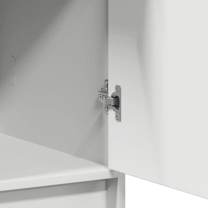 Credenza Bianco 40 x 40,5 x 135 cm Legno multistrato